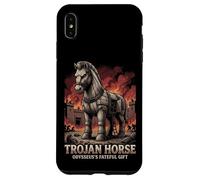 Carcasa para iPhone XS MAX Caballo de Troya Mitología Griega Antigua Guerra de Odiseo