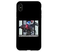 Carcasa para iPhone XS MAX Caballo Mandamiento, Carreras de Caballos, Santa Anita, del Mar, Caballo