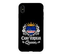 Carcasa para iPhone XS MAX Cabo Verdean Queen Cabo Verde Flag Proud Cabo Verdean Woman