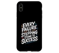 Carcasa para iPhone XS MAX Cada Fracaso es un trampolín hacia el éxito - Cita