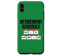 Carcasa para iPhone XS MAX Calendario de jubilación: Ahora Hago lo Que Quiero