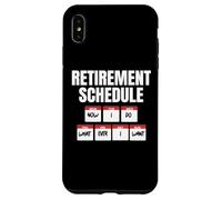 Carcasa para iPhone XS MAX Calendario de jubilación: Ahora Hago lo Que Quiero