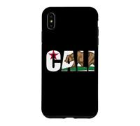 Carcasa para iPhone XS MAX California Flag Cali Home Love Hombres Mujeres Niños
