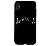 Carcasa para iPhone XS MAX Camboya Skyline Heartbeat Siem Raep I Love Angkor Wat