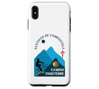 Carcasa para iPhone XS MAX Camino Finisterre Bicicleta Hombre Santiago de Compostela 2026