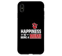 Carcasa para iPhone XS MAX Camiseta Happiness Is Being a Mimi