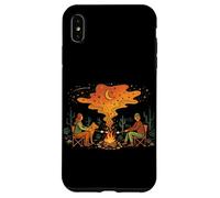 Carcasa para iPhone XS MAX Campfire Friends Night Camping Naturaleza Camper Campamento