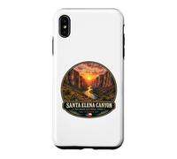 Carcasa para iPhone XS MAX Cañón Santa Elena Big Bend Parque Nacional Naturaleza Diseño