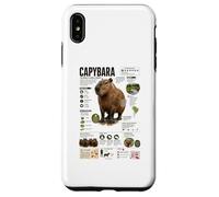 Carcasa para iPhone XS MAX Capibara Los Datos más Grandes del Mundo sobre roedores