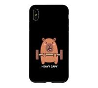 Carcasa para iPhone XS MAX Capybara Gym Workout Heavy Cappy