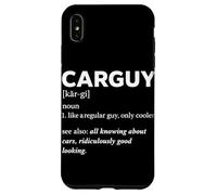 Carcasa para iPhone XS MAX Car Guy Definition Auto Enthusiast Car Lover Mecánico Garaje