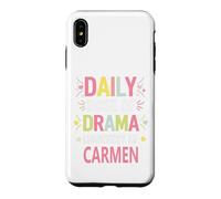 Carcasa para iPhone XS MAX Carmen Personalized Name Funny Cute Custom Carmen Name