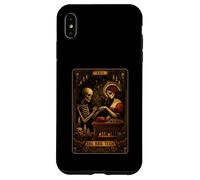 Carcasa para iPhone XS MAX Carta de Tarot Darkness Skeleton Nail Boss The Nail Tech's Life