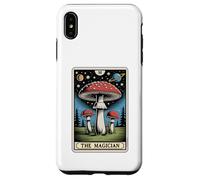 Carcasa para iPhone XS MAX Carta de Tarot Fly Agaric Amanita Muscaria Mushroom The Magician