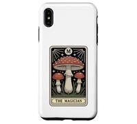 Carcasa para iPhone XS MAX Carta de Tarot Fly Agaric Amanita Muscaria Mushroom The Magician