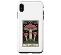 Carcasa para iPhone XS MAX Carta de Tarot Fly Agaric Amanita Muscaria Mushroom The Magician