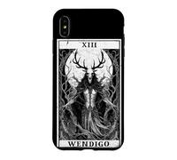 Carcasa para iPhone XS MAX Carta de Tarot Wendigo Monster Cryptid Mythical Beast