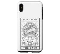 Carcasa para iPhone XS MAX Carta del Tarot del Martes de Tacos Divertidos Tacos Vintage del Cinco de Mayo