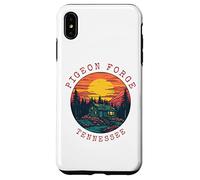 Carcasa para iPhone XS MAX Casa Retro de Pigeon Forge, Tennessee, casa de Vacaciones, casa de Vacaciones