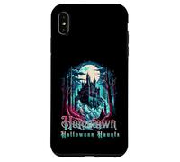 Carcasa para iPhone XS MAX Castillo Embrujado Fantasmas Bosque Noche de Miedo