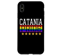 Carcasa para iPhone XS MAX Catania Pride Italy Gay Lesbianas Queer LGBT Rainbow Flag