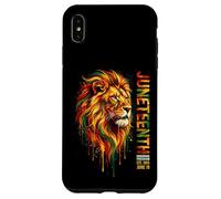 Carcasa para iPhone XS MAX Celebración de la Emancipación del León de la Libertad de Juneteenth