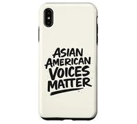 Carcasa para iPhone XS MAX Celebre el Mes de la Herencia de la AAPI - Asian American Voices Mat