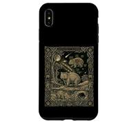 Carcasa para iPhone XS MAX Celestial Wombat Tarot Cartas Astronomía