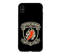 Carcasa para iPhone XS MAX Certified Chilihead Tongue of Steel No Regrets Spicy Pepper