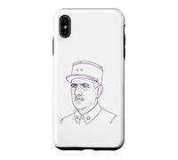 Carcasa para iPhone XS MAX Charles de Gaulle Dibujo