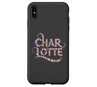 Carcasa para iPhone XS MAX Charlotte Best Ever First Name Personalizado Girl Party Mom
