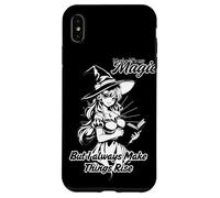 Carcasa para iPhone XS MAX Chicas Anime - Tal Vez es mi Magia Siempre Hacer Que Las Cosas se levanten