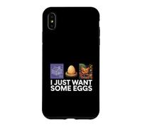 Carcasa para iPhone XS MAX Chicken Farmer I Just Want Some Eggs