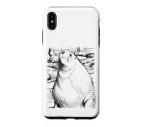 Carcasa para iPhone XS MAX Chonkers The Massive 2000-Pound Sea Lion Ink Sketch