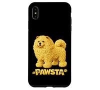 Carcasa para iPhone XS MAX Chow Chow Spaghetti Fideos Comida Italiana Cachorro Am