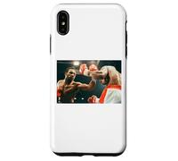 Carcasa para iPhone XS MAX Chris Eubank V Pelea de Boxeo en Tiempos de Guerra de Nigel Benn 1990