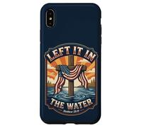 Carcasa para iPhone XS MAX Christian American Baptism Let It In The Water Matthew 28