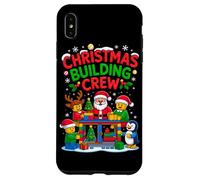 Carcasa para iPhone XS MAX Christmas Building Crew Costume Master Builder Block Xmas