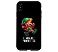 Carcasa para iPhone XS MAX Christmas Xmas Elves Are People Too Funny North Pole Design