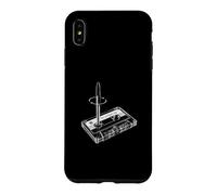 Carcasa para iPhone XS MAX Cinta de Casete Rewind Pen The Analog Age Nostalgia