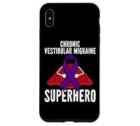 Carcasa para iPhone XS MAX Cinta Morada de superhéroe Guerrero vestibular crónica
