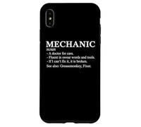 Carcasa para iPhone XS MAX Cita de definición de Diccionario mecánico