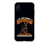 Carcasa para iPhone XS MAX Cita de Toy Terrier inglés si no Tienes un Amante de los Perros