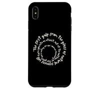 Carcasa para iPhone XS MAX Cita de Werner Heisenberg sobre Ciencias Naturales, Dios y Ateos