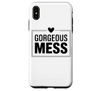 Carcasa para iPhone XS MAX Cita Divertida del Caos del Amor Propio magnífico lío