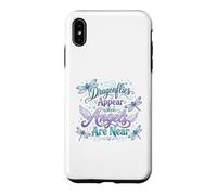 Carcasa para iPhone XS MAX Cita Espiritual del Recuerdo del ángel de la libélula