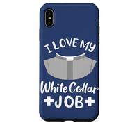 Carcasa para iPhone XS MAX Cita Pastor I Love My White Collar Job Christian Believer