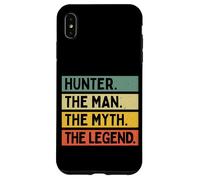 Carcasa para iPhone XS MAX Cita Personalizada Divertida de Hunter The Man The Myth The Legend