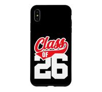 Carcasa para iPhone XS MAX Clase de 26 Grow with Me Graduate 2026 Estilo Deportivo Oscuro