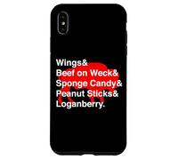 Carcasa para iPhone XS MAX Classic Buffalo New York Foods Cute Buffalo NY Foodie